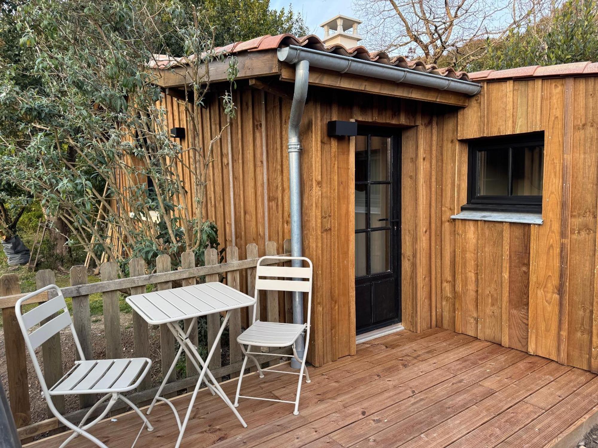 Casita Alegria & Cabana Alegria - 2 Chambres D'Hotes Plassac  外观 照片
